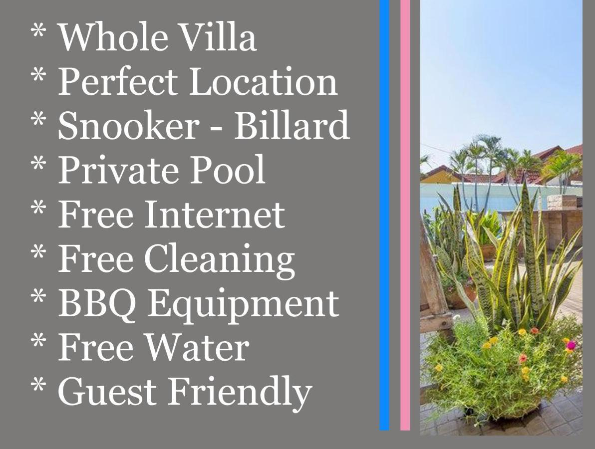 Viewbor Villa - Pattaya Holiday House Walking Street 4 Bedrooms Bagian luar foto